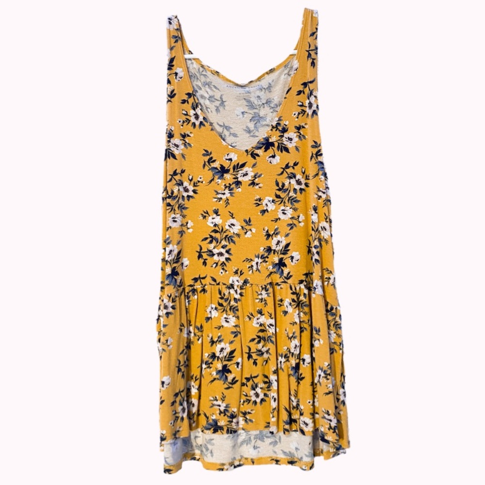 🌼American Eagle Tank, Yellow Floral🌼